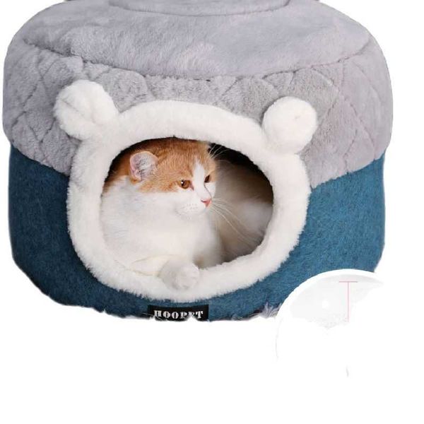 

cat beds & furniture litter winter warm kitten four seasons universal house fully enclosed villa sleeping bag supplies