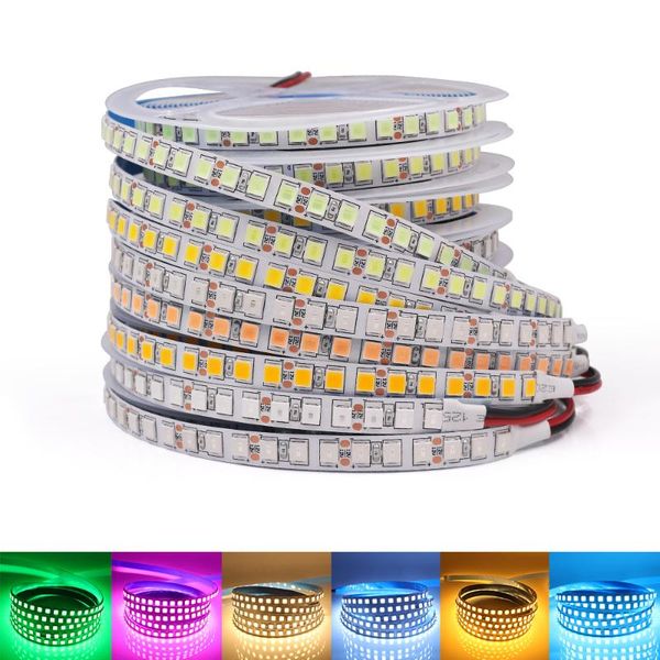 

strips 5m led strip dc 12v smd 5630 5730 2835 5054 60 120leds/m red/blue/pink/ white flexible tape ribbon lamp light