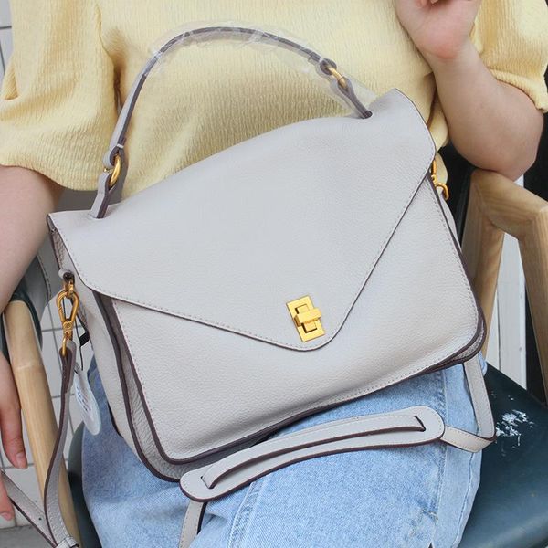 

evening bags soft cow leather simple postman's bag