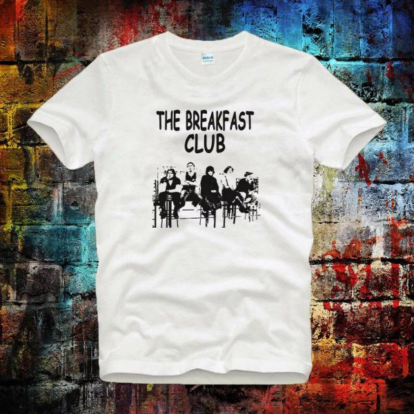 

the breakfast club movie film indie vintage tee t shirt b666, White;black