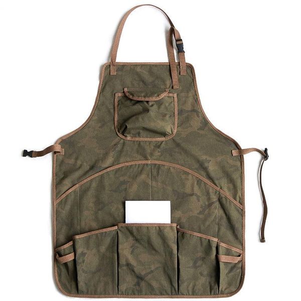

aprons american apron fashion waterproof outdoor camouflage home kitchen cooking overalls gardening men and women