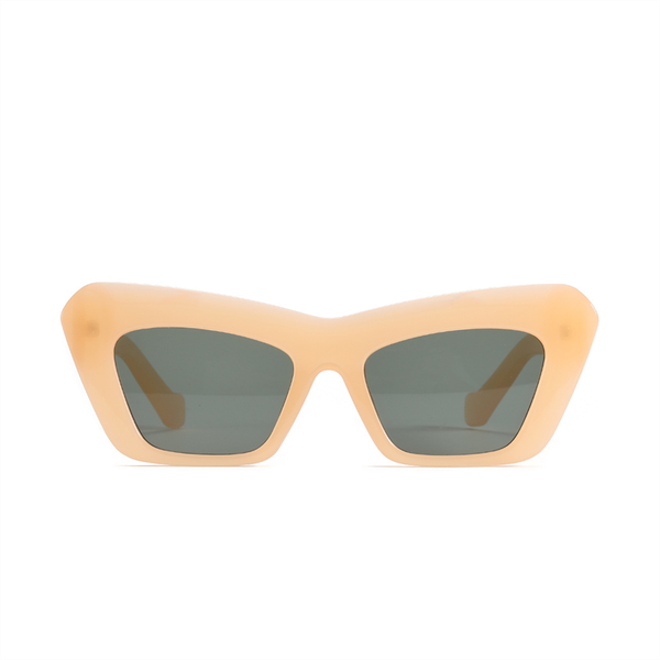

sunglasses 2021 cat eye women brand designer sun glasses vintage female oculos feminino gafas de sol uv400, White;black