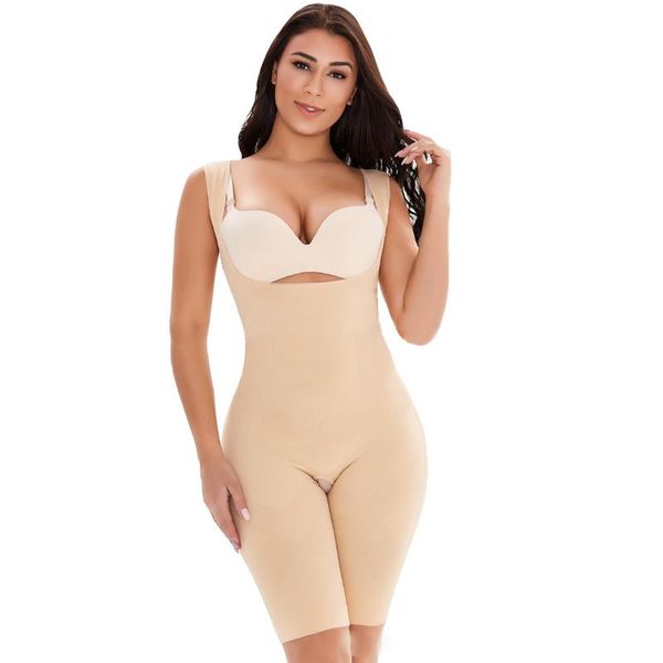 

women's shapers high elastic bodysuit fajas reductoras corset shapewear abdomen breathable seamless style hip lift ladies firm thin, Black;white