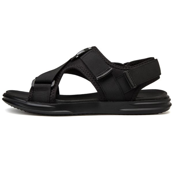 

wholesale summer mens sandals womens sandy beach shoes lady gentlemen slippers breathable and lightweight flip flops, Black