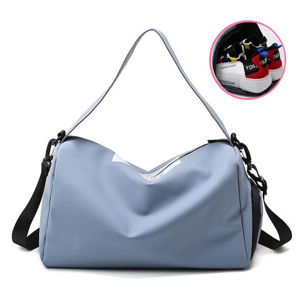 

women's sports shoe gym bag large female waterproof fitness beach weekender athletics yoga shoulder training travel handbag outdoor bag
