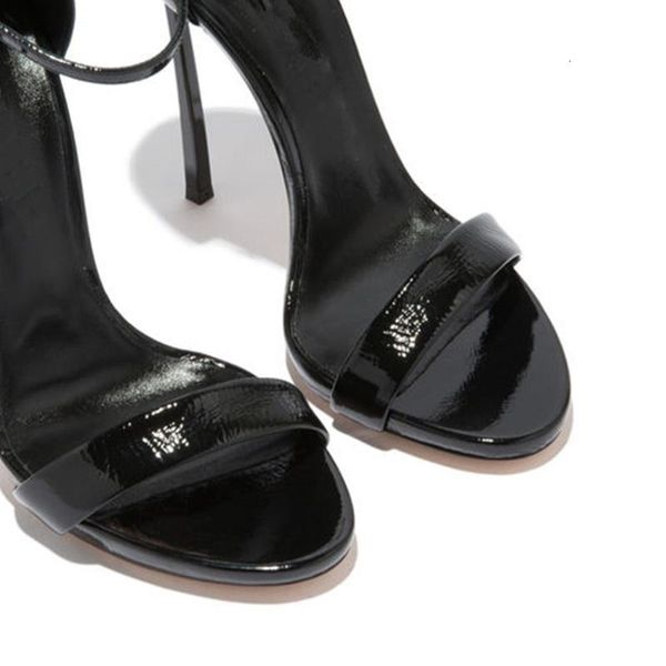

sandals dovereiss fashion women's shoes summer consice elegant narrow band buckle party shoes 33-43 tbqd, Black
