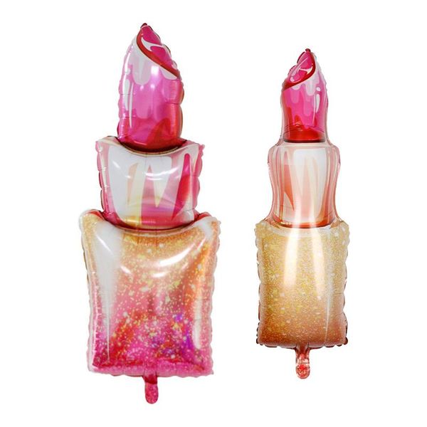 

party decoration large red lipstick balloons proposal valentine's day wedding anniversary aluminum foil
