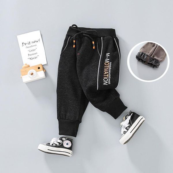 

trousers baby boys thick warm pants 2021 winter infant toddler plus velvet clothing for boy casual handsome children clothes, Blue