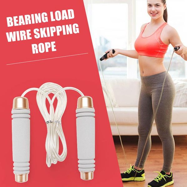 

jump ropes skipping rope steel wire cable for exercise fitness training sports bhd2