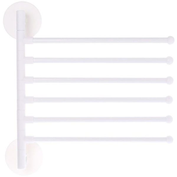 

towel racks 1pc rack rotating bath rail hanger undefined holder swivel bars bathroom wall mounted