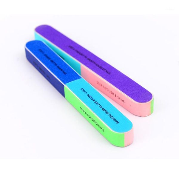 

3pcs 7 way buffer files nail sanding wearable block for manicure uv gel polish tool #815741