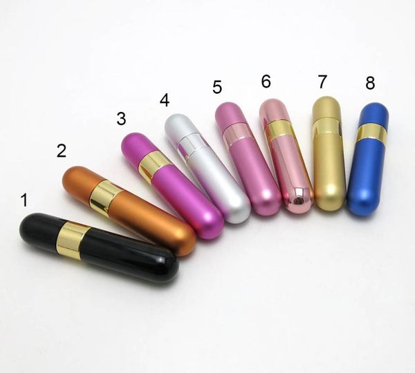 

10ml round shape perfume atomizer, 10cc small travel bottle with 8 colors wholesale storage bottles & jars