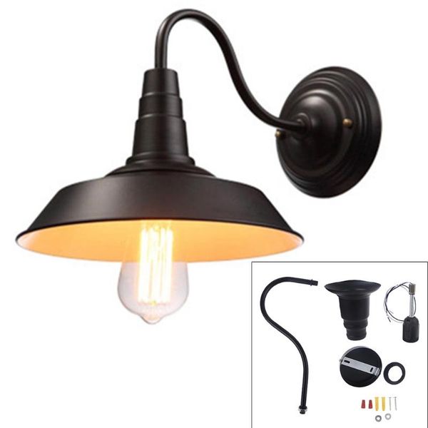 

outdoor wall lamps retro industrial mount lamp barn garage vintage fixture night light f2tb