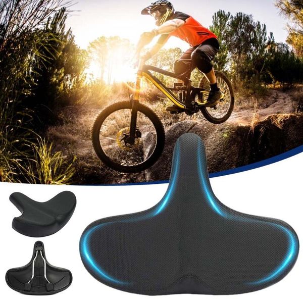 

bike saddles comfortable widened electric bicycle seats oversized breathable universal seat cushions fits for men and women