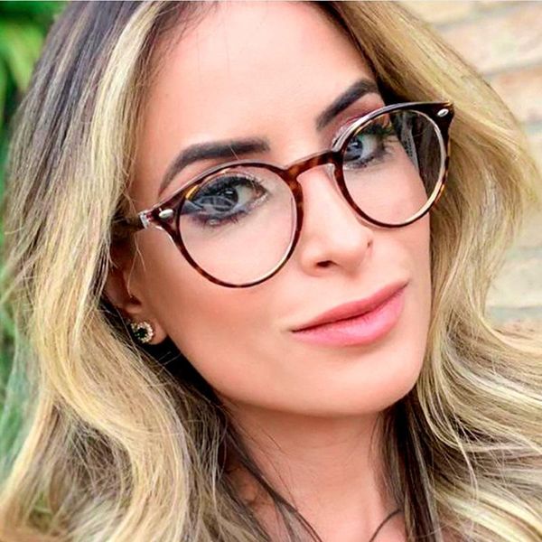 

fashion sunglasses frames cat brand eye women eyeglasses frame men optical glasse retro computer glasses transparent eyewear, Black