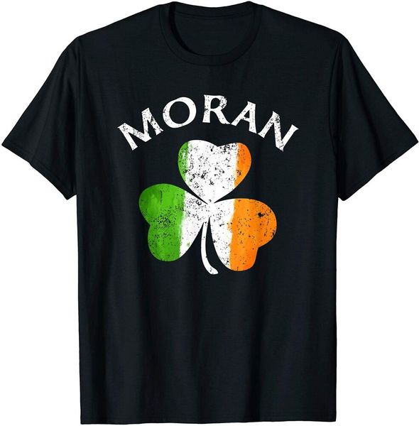 

moran shirt irish shamrock st patricks day t-shirt t-shirt size s-5xl, White;black