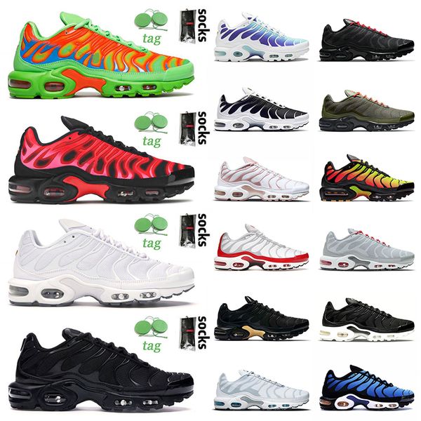 

tn plus se tuned running shoes mean green university red triple white black bleached aqua oreo olive reflective volt hyper blue mens women s, White;red