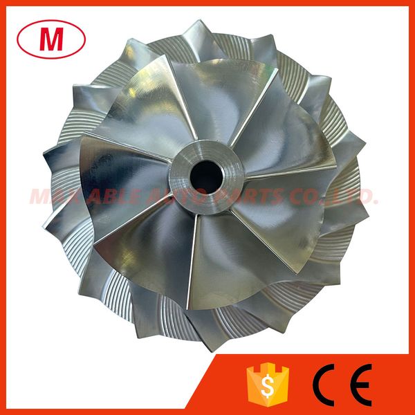 

k16 1062-123-2004 44.09/63.62mm 7+7 blades performance turbocharger turbo billet compressor wheel for bmw x1/e81/e82/e87n/n47d20 5316-970-00