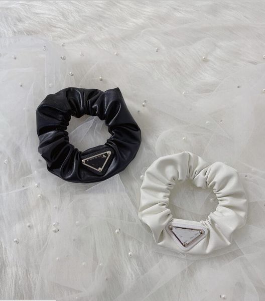 

european and american pu letter hair ring triangle temperament girl claw clip headdress fast delivery, Pink