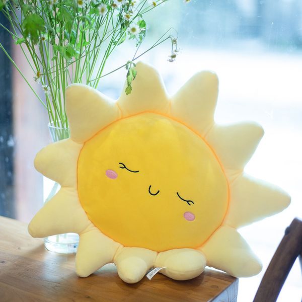 

new creative toys lovely cloud sun pillow baby room upholstered sofa cushion