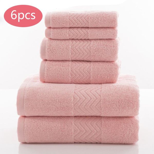 

towel luxury 100% cotton bath set soft super absorbent 2 large towels hand washcloths for home