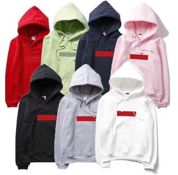 

famous mens plush hoodies classic printed o-neck hooded streetwear fashion men women hip hop long sleeve couples hoodi multi-color pullover, Black