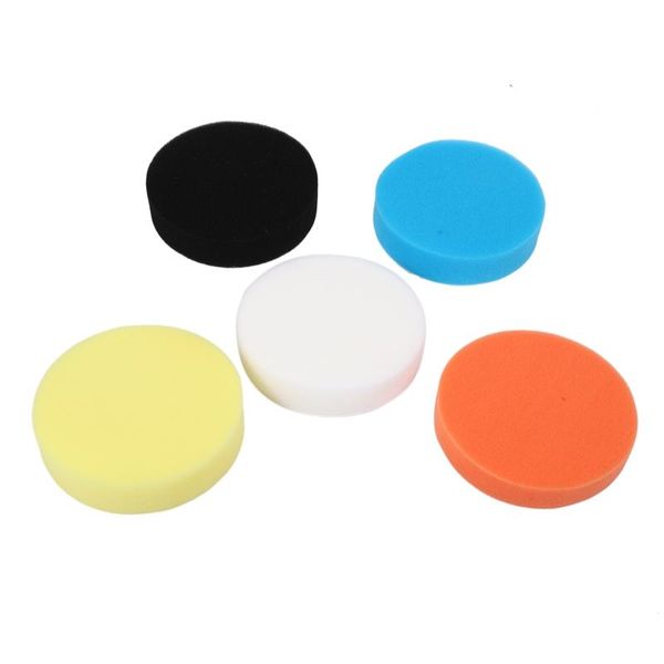 

car sponge 5 inch polishing buffing waxing pad kit tool 5pcs accessory