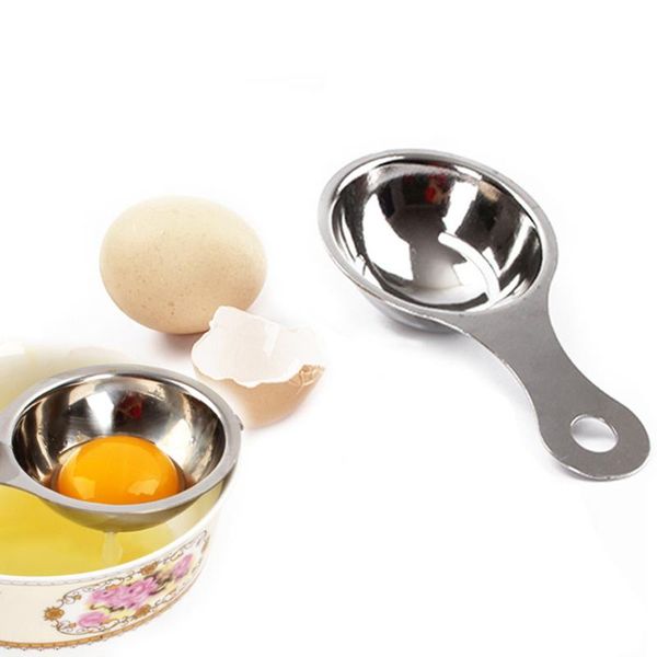 

stainless steel egg white separator tools eggs yolk filter gadgets kitchen accessories separating funnel spoon divider tool baking & pastry