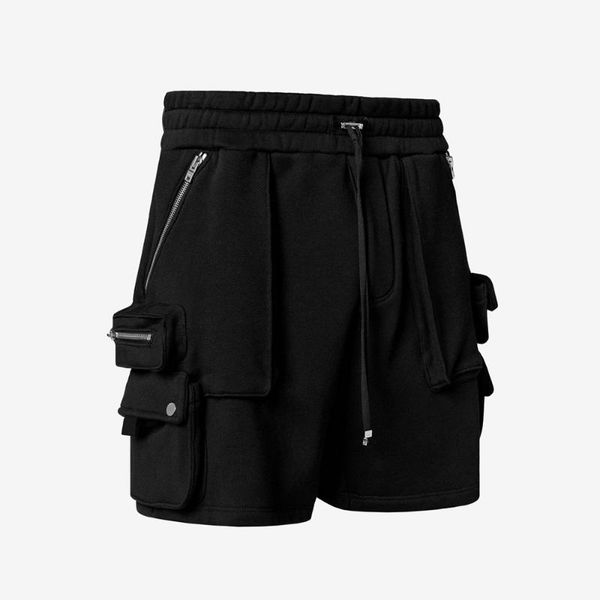 

men's shorts nigo amr 21ss tactical cargo sweatshorts #nigo327, White;black