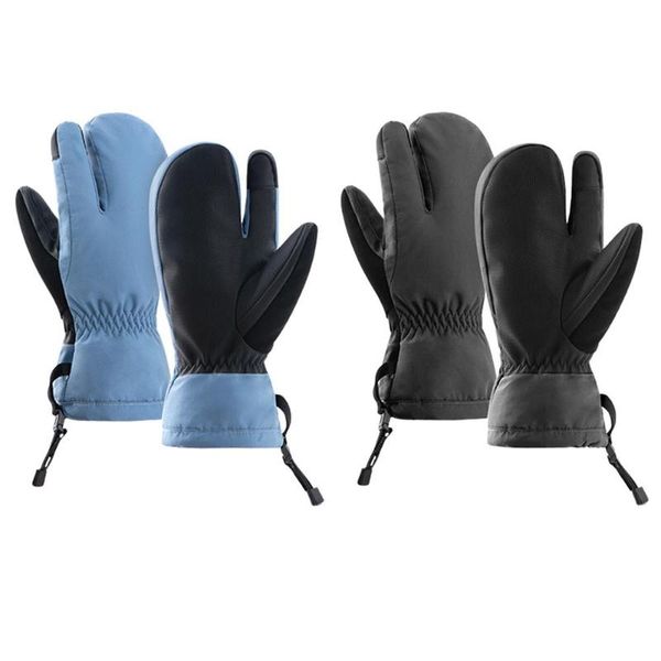 

ski gloves men women teenager winter warm snowboarding snow mittens waterproof cycling skiing snowmobile sports
