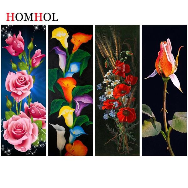 

diamond painting rose flower vase kit 5d diy embroidery red cross stitch mosaic decorations