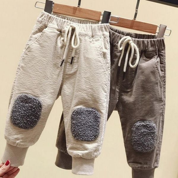 

trousers winter pants boy baby fleece kids children autumn 2021pt001, Blue