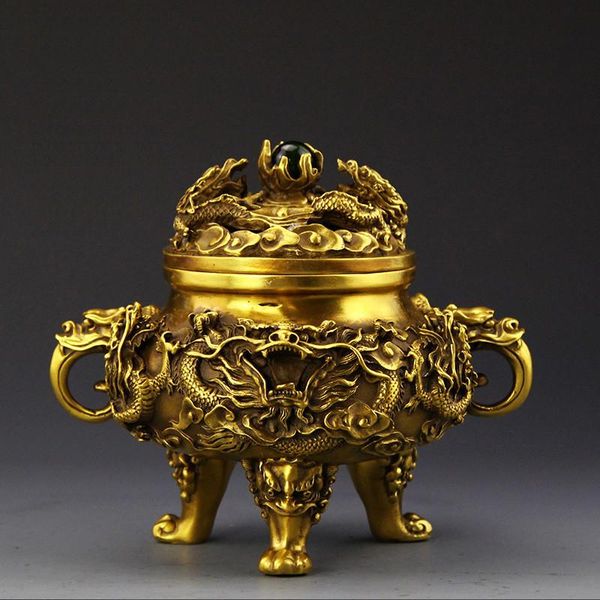 

sachet bags asian antique pure copper incense burner sandalwood kowloon bedroom decoration of fotang road hous