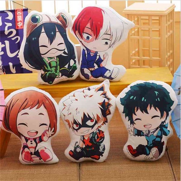 

creative new my hero college japanese animation plush pillow doll sofa cushion girl gift