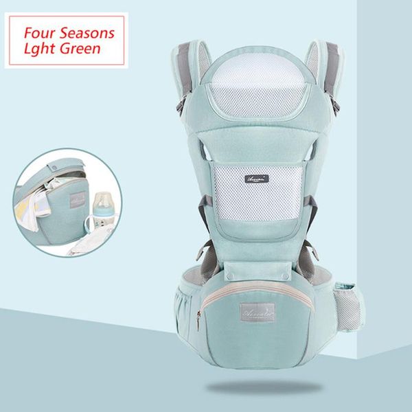 

baby carrier ergonomic hipseat all-position kangaroo wrap front facing waist stool cotton pouch carriers, slings & backpacks