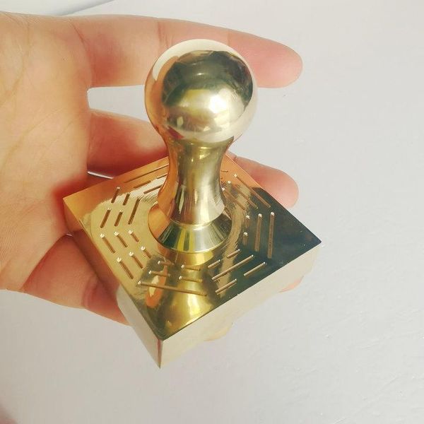 

decorative objects & figurines taoist bronze seal, magic instrument, articles, pure copper buddhism wanzi seal