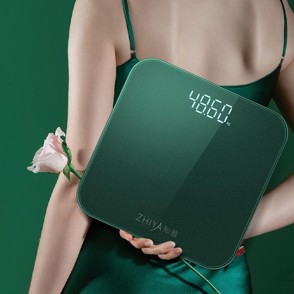 

colorful body scales led display simplicity battery weight scale digital fitness health basculas household merchandises dk50bs smart