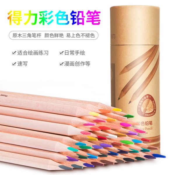 

painting pens 6550 6551 6552 6553 / 6554 pencil oil deli lead color brush, Black;red