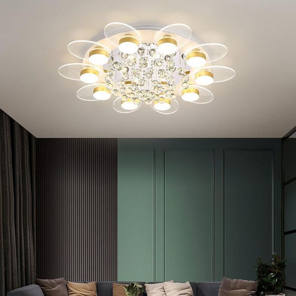 

chandeliers modern led chandelier lamps with remote control home decorative lights living room bedroom indoor lighting luminaire ac 90-260v