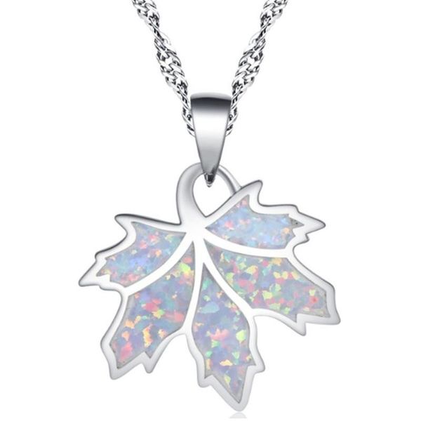 

chains simple creative opal necklace women's romantic banquet accessories valentine's day charm jewelry gift wholesale, Silver
