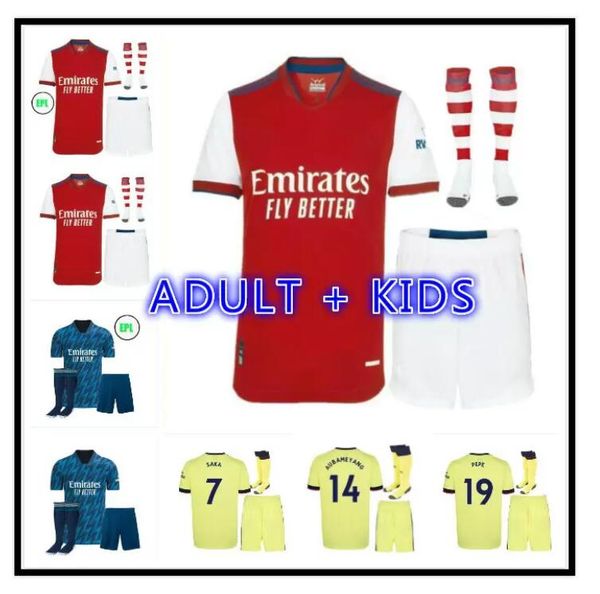 

kit smith rowe ben white arsen soccer jerseys gunners 21 22 sambi pepe saka thomas willian nicolas tierney tavares 2021 2022 football, Black;yellow