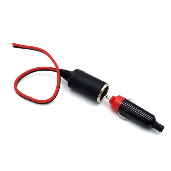 

30cm 12v 10a max 120w car cigarette lighter charger cable female socket plug car cigarette cable accessories car