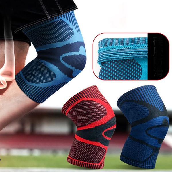 Cotovelo joelho almofadas Profissional Proteção de Esportes 1 Pc Pad Sleeve Elastic Respirável Perna Perna Aquecedor Patella Protetor de Alta Qualidade