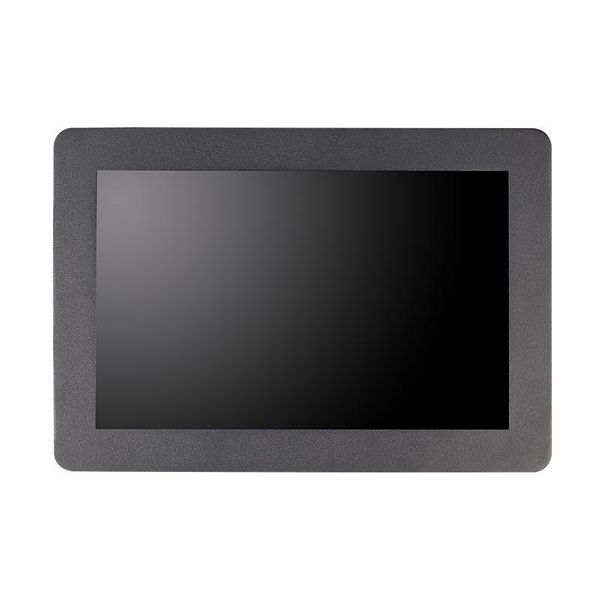 

monitors 10" 10.1" widescreen 1280x800 industrial small panel mount touch screen monitor with vga dvi usb interface