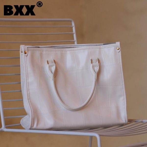 

evening bags [bxx] high capacity crocodile pattern pu leather for women 2021 summer shoulder bag trending luxury hand hs781