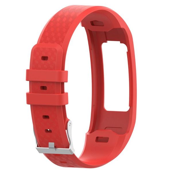 

watch strap for sport fashion silicone rubber watchband wrist belt bracelet compatible garmin vivofit /vivofit2(white bands, Black;brown
