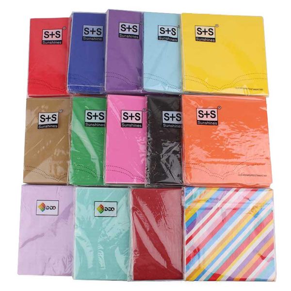 

disposable dinnerware paper towels birthday party decorations kids napkins baby shower green red blue theme supplies