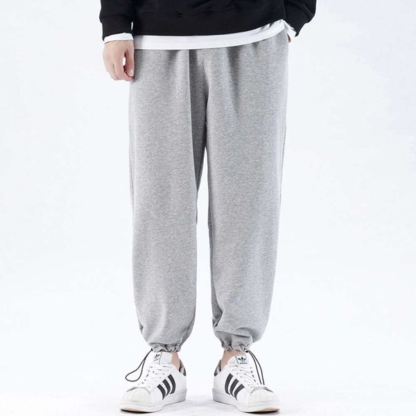 

pants drawstring harem spring autumn fashion young students loose and thin sports leisure, Black