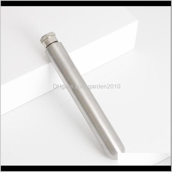 Frascos 15oz Mini Tubo Portátil Metal Licor Vinho Pote De Aço Inoxidável Flask de Hip Garrafa de Uísque L3T61 Ov8t1