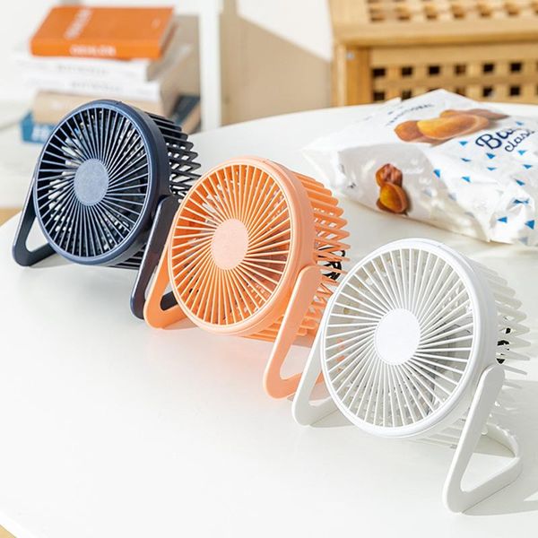 

electric fans mini portable usb silent small fan office dormitory deskrechargeable